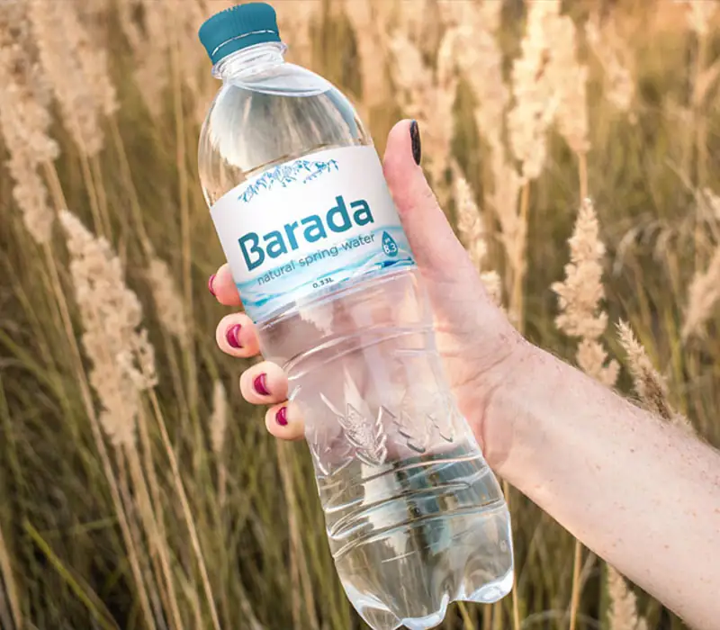 design water bottle barada