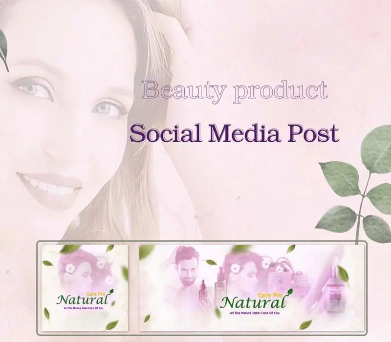 Beauty Product - social media design